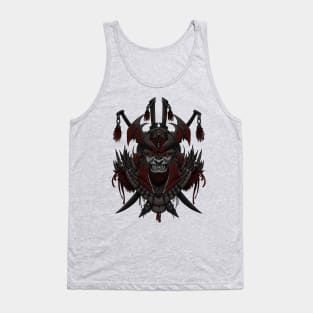 Dark samurai mask Tank Top